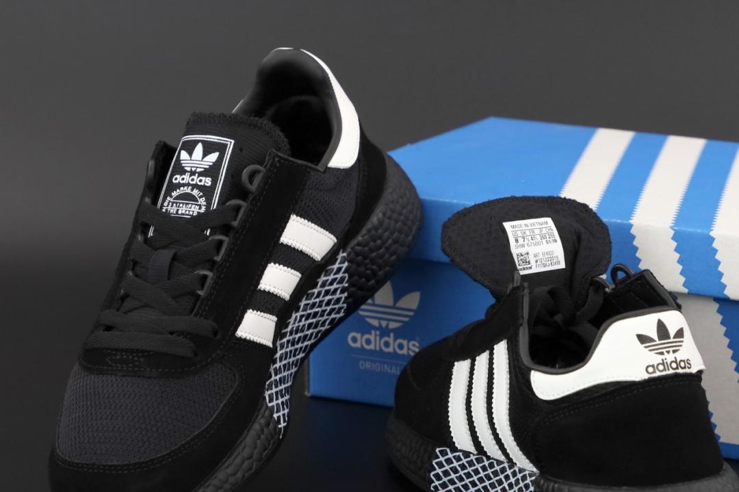 Adidas Marathon Tech Black White 2