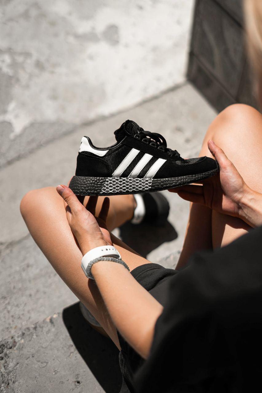 Adidas Marathon Tech Black White 2