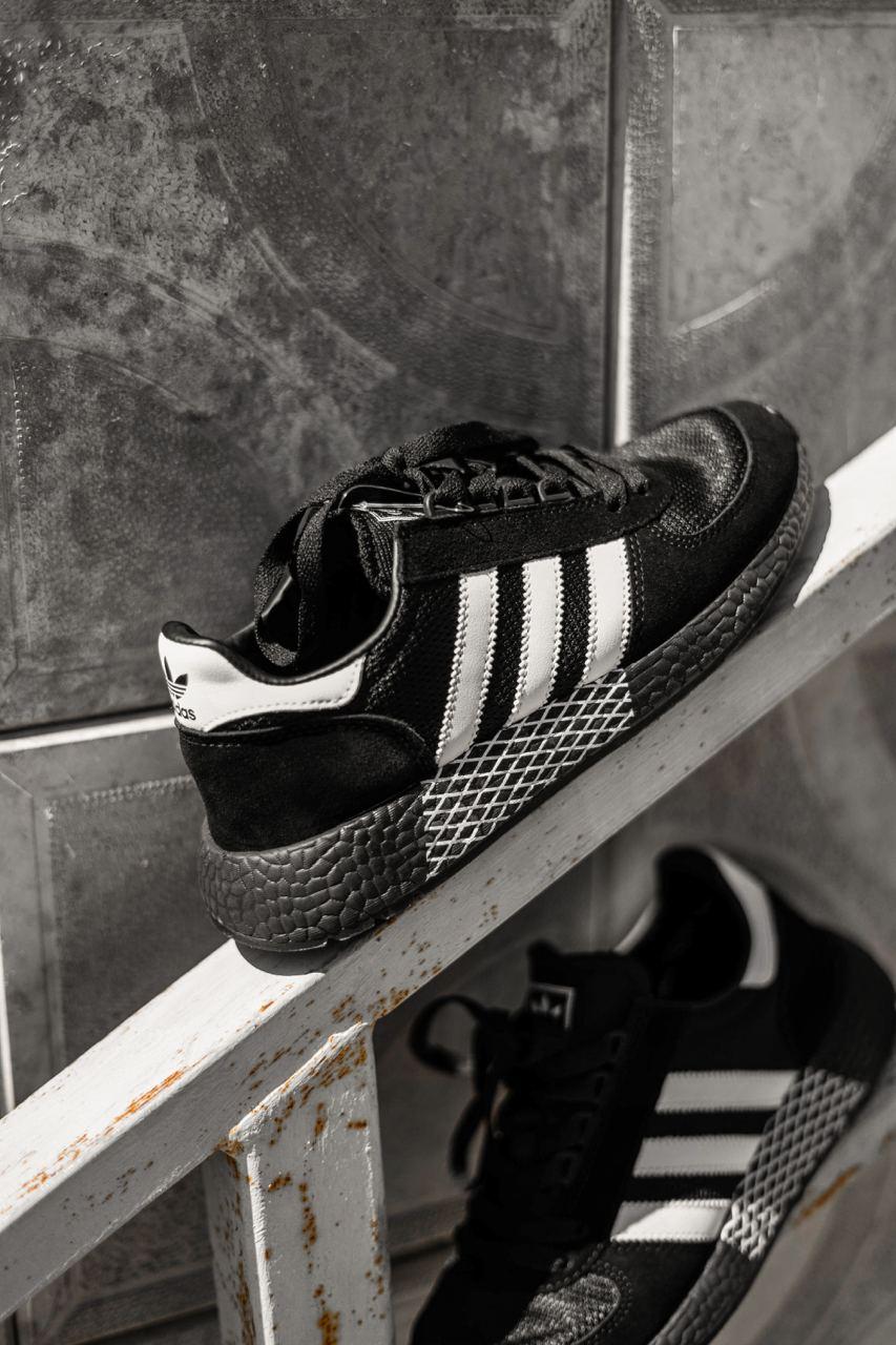 Adidas Marathon Tech Black White 2