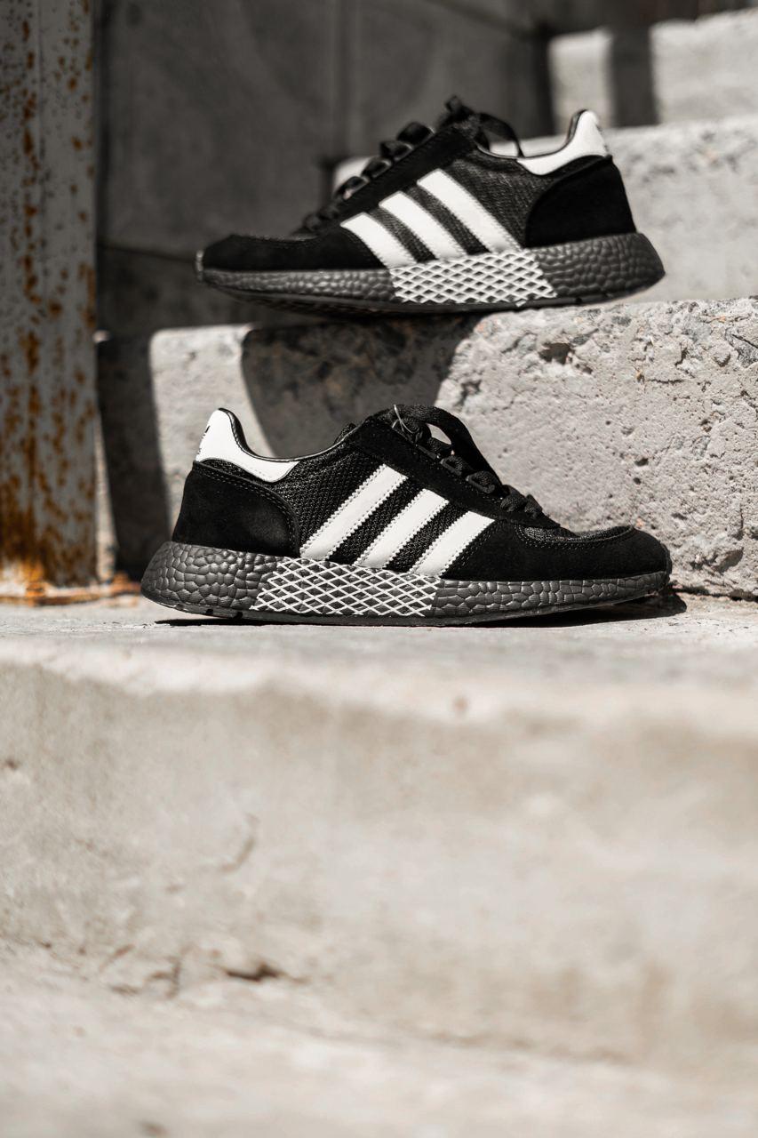 Adidas Marathon Tech Black White 2
