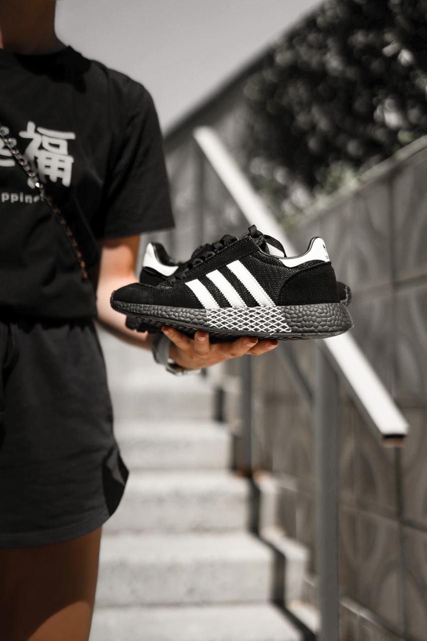 Adidas Marathon Tech Black White 2