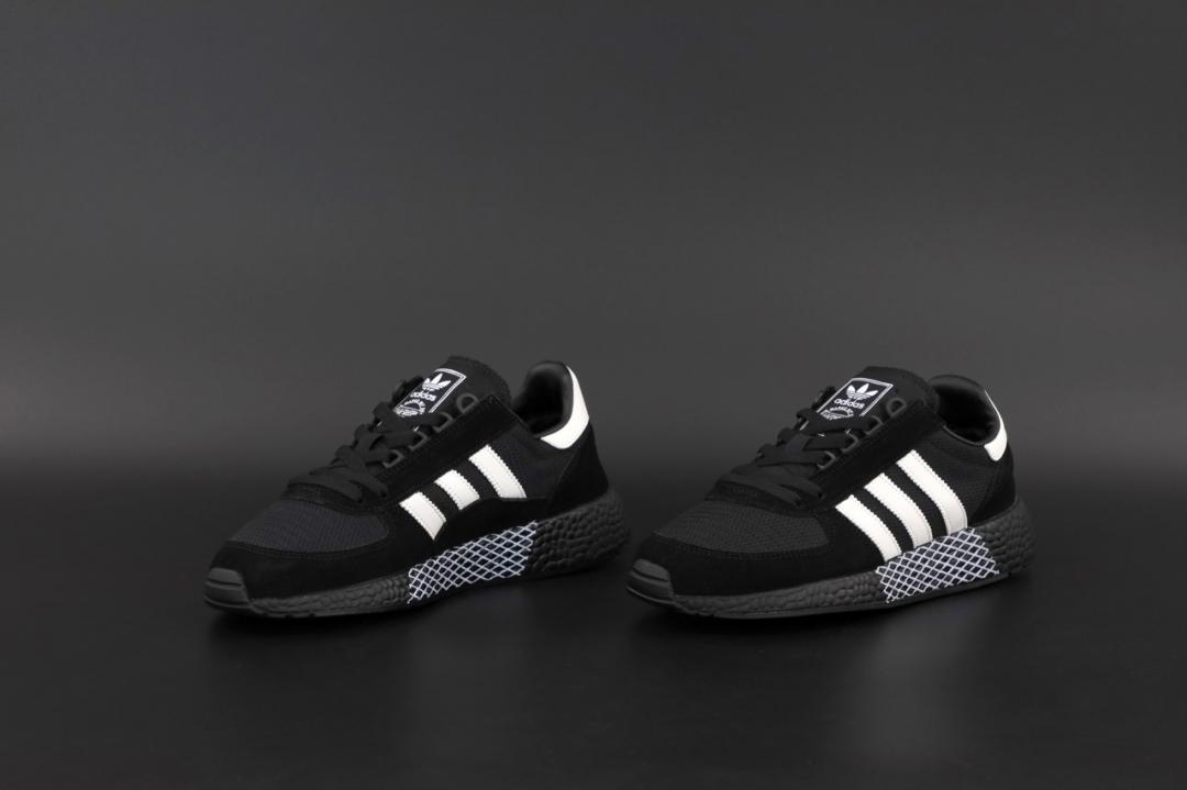 Adidas Marathon Tech Black White 2