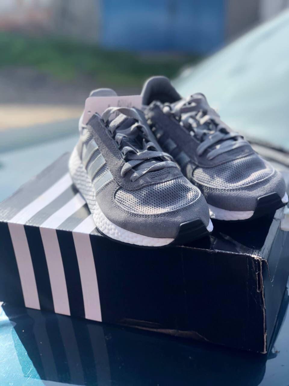 Adidas Marathon Tech Grey White 1