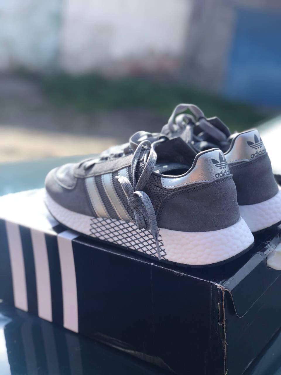 Adidas Marathon Tech Grey White 1