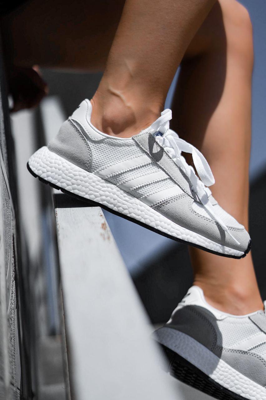 Adidas Marathon Tech Grey White 2