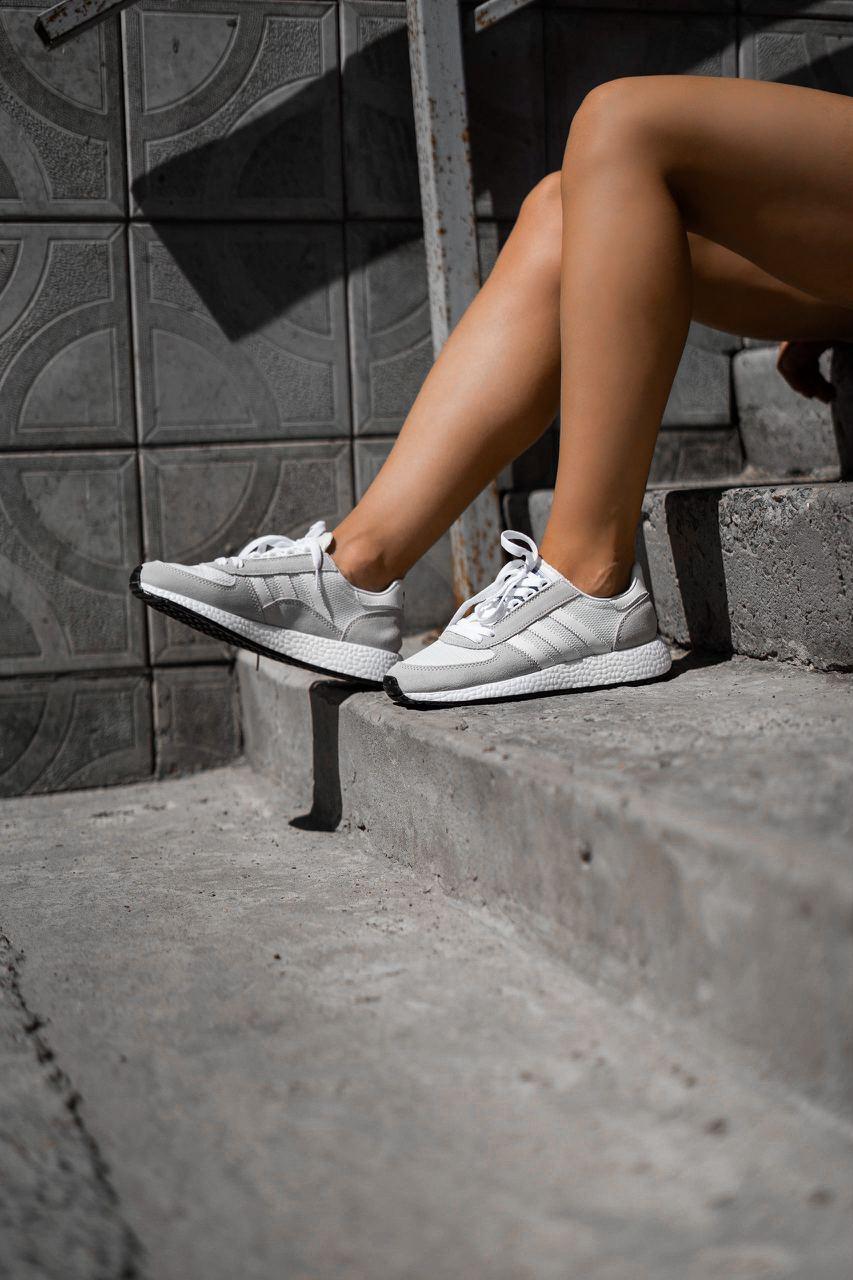 Adidas Marathon Tech Grey White 2