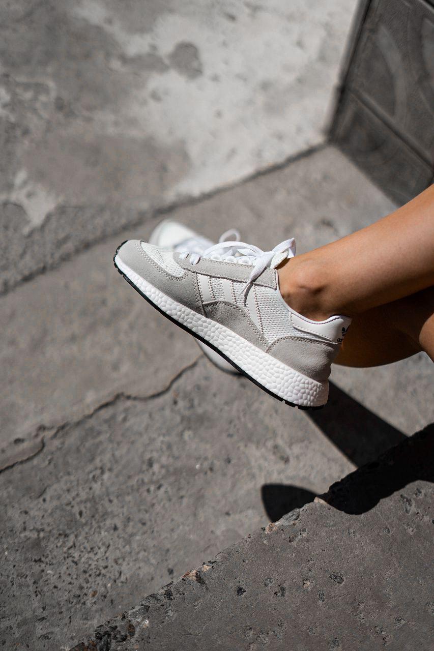 Adidas Marathon Tech Grey White 2