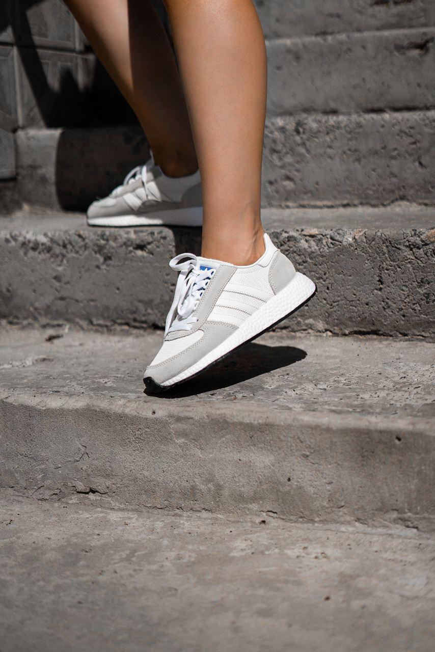 Adidas Marathon Tech Grey White 2
