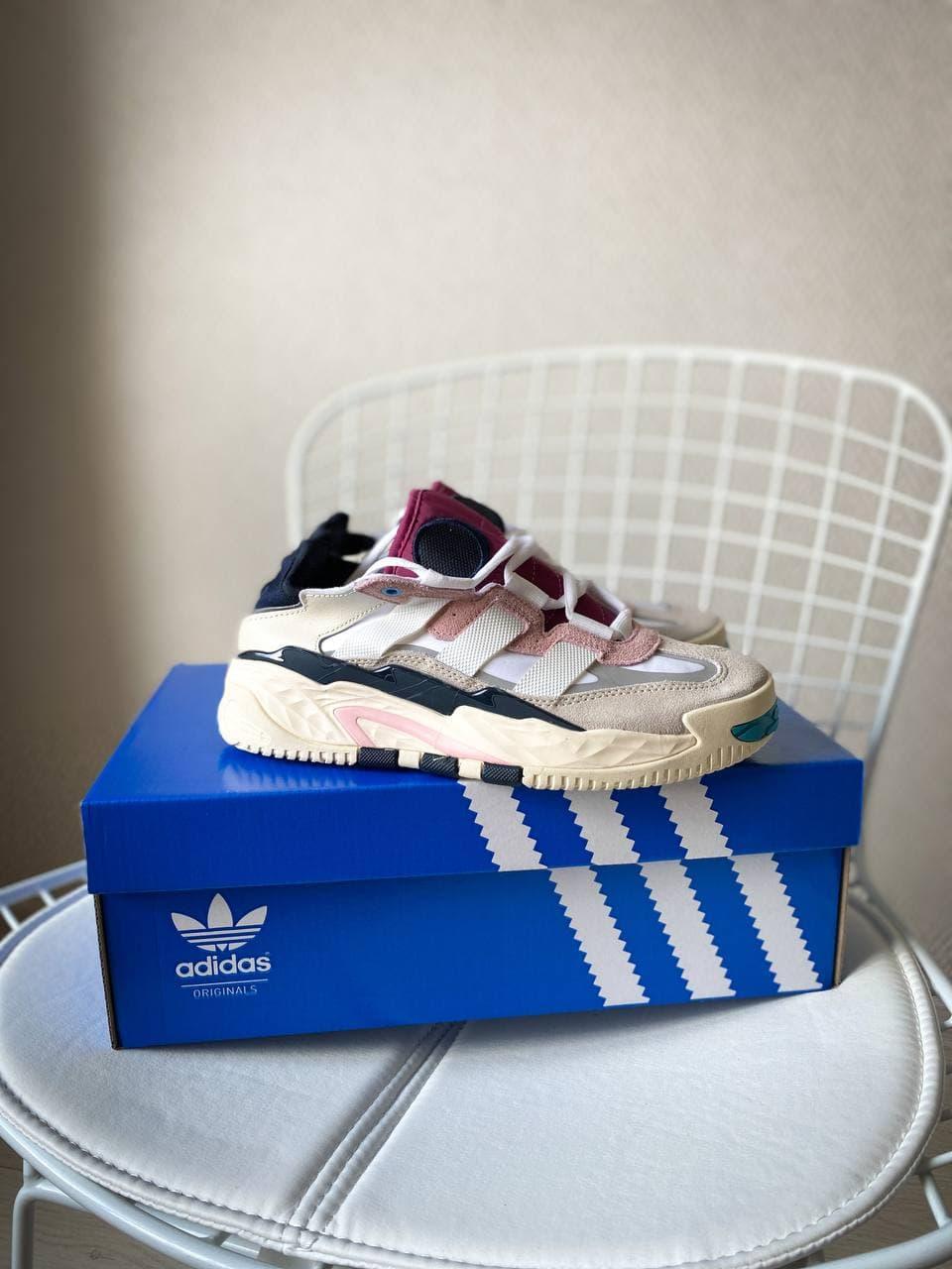 Adidas Nitebal Beige Bordo Black Blue
