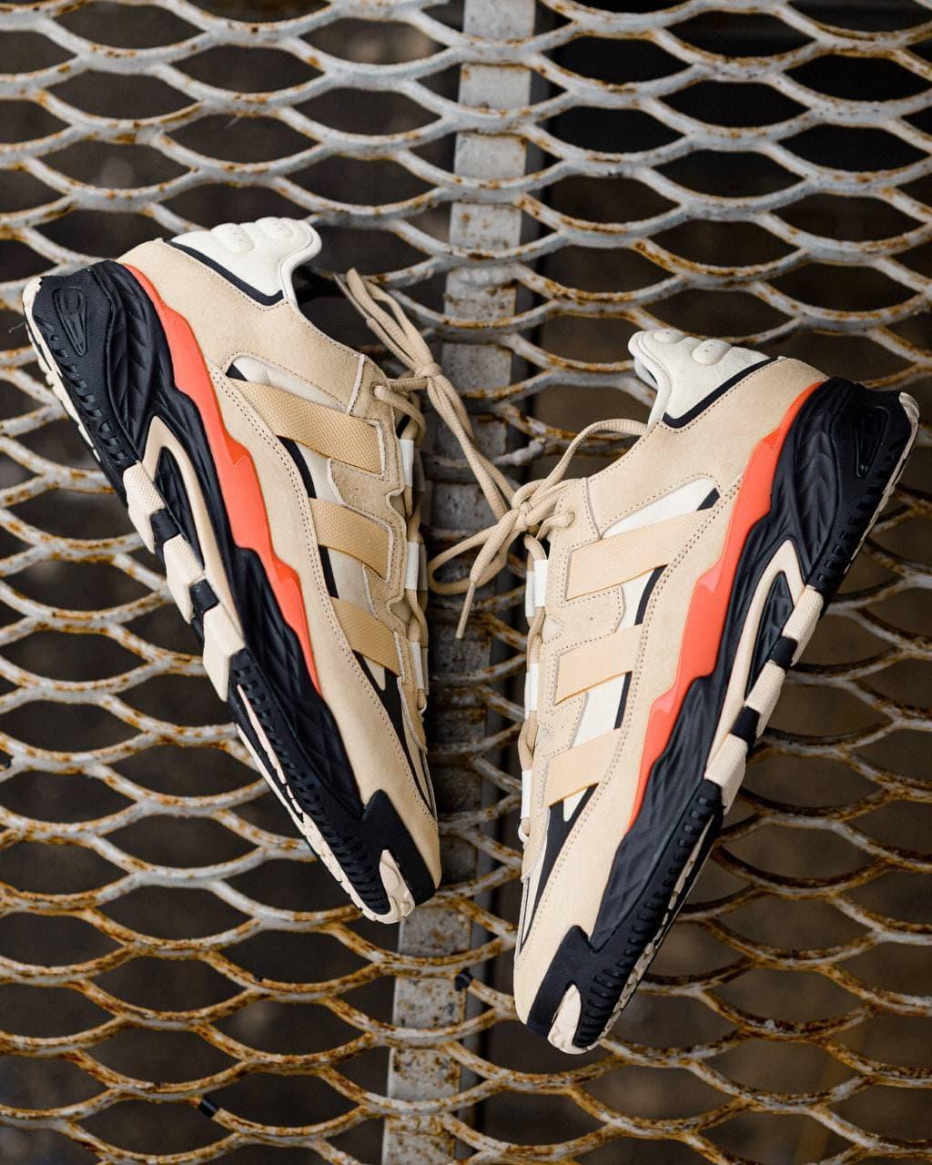 Adidas Niteball Beige Black Orange