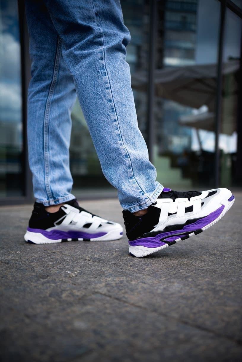 Adidas Niteball White Black Violet