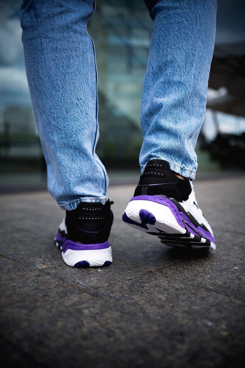 Adidas Niteball White Black Violet