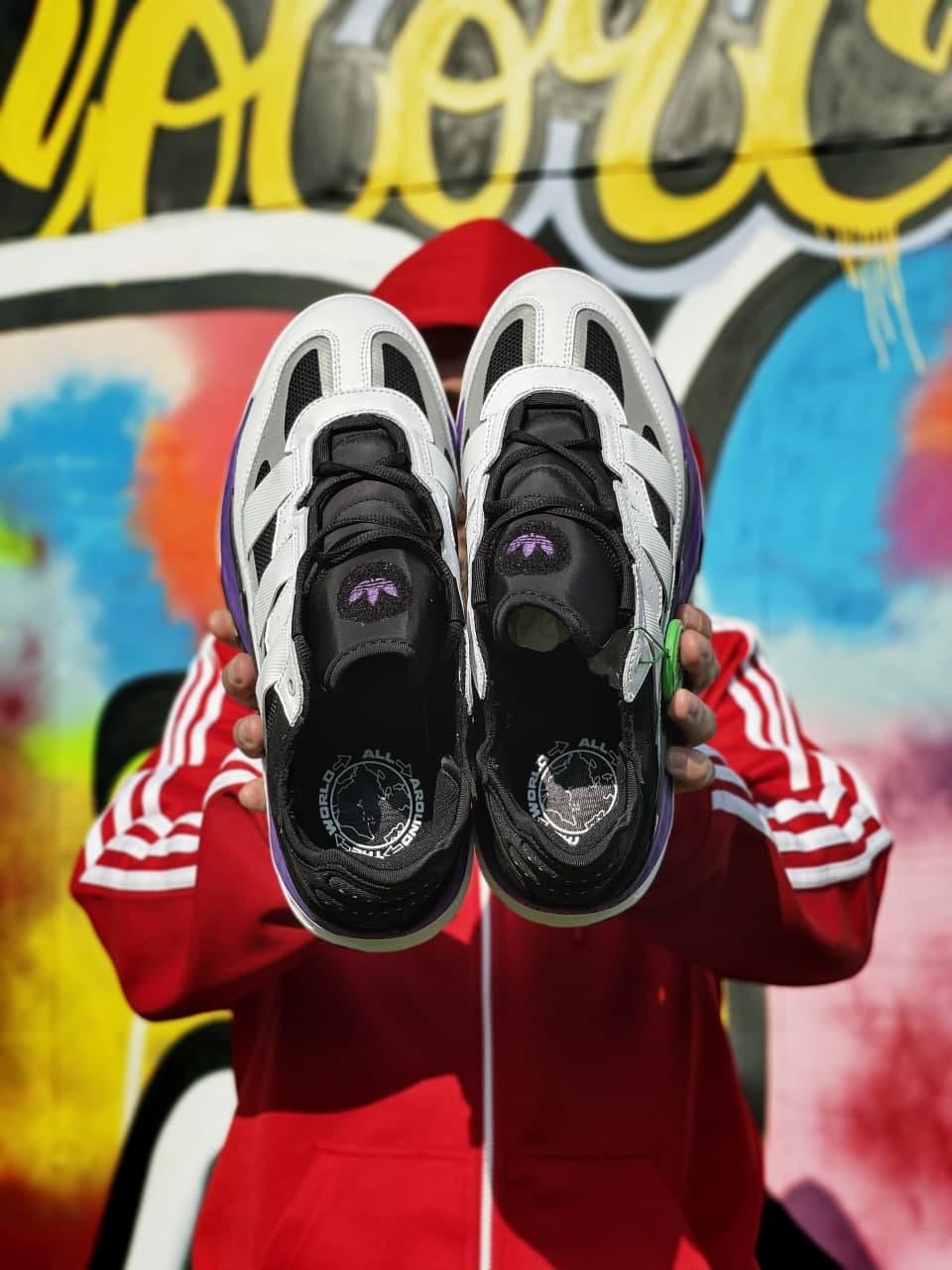 Adidas Niteball White Black Violet