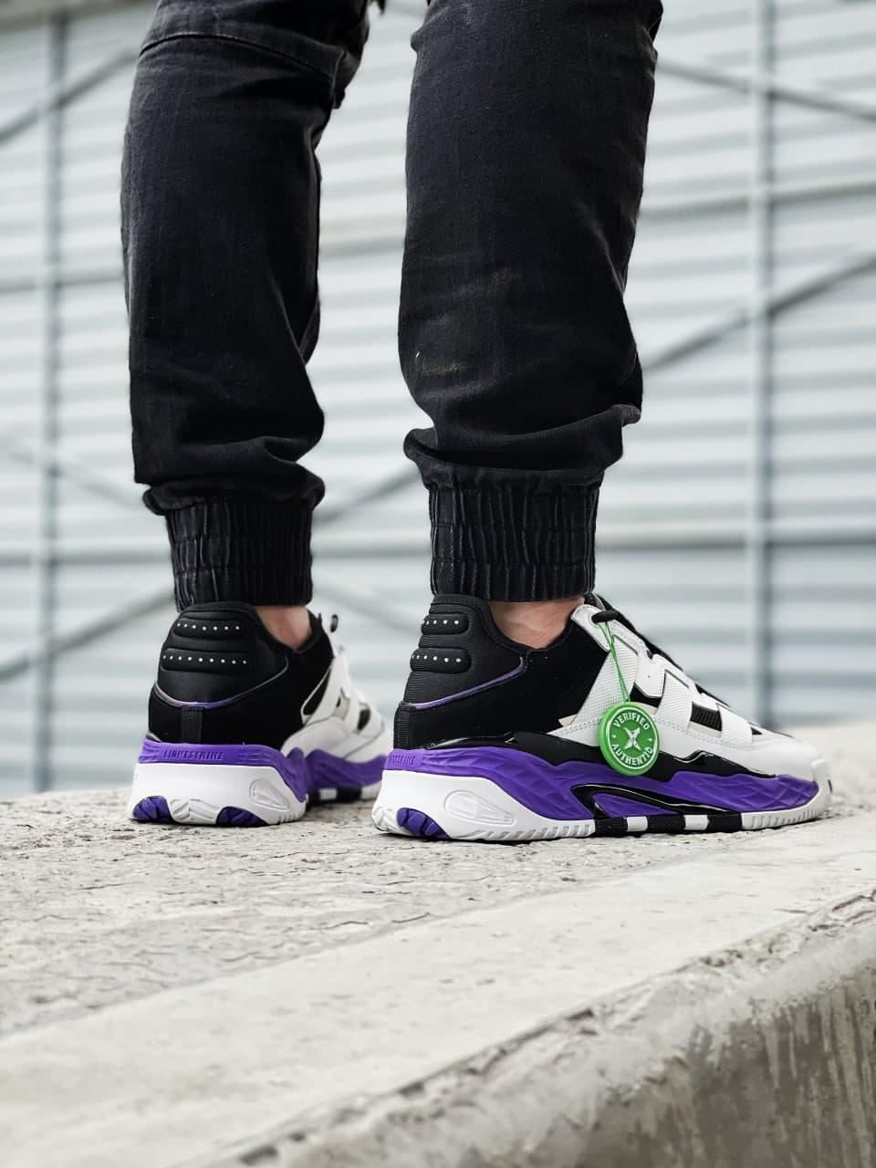 Adidas Niteball White Black Violet