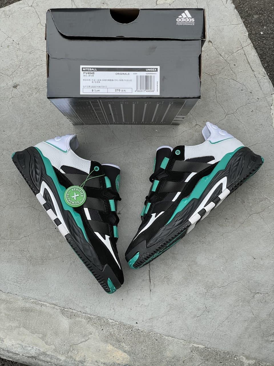 Adidas Niteball Black Green