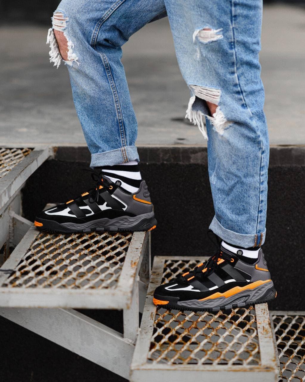 Adidas Niteball Black Orange