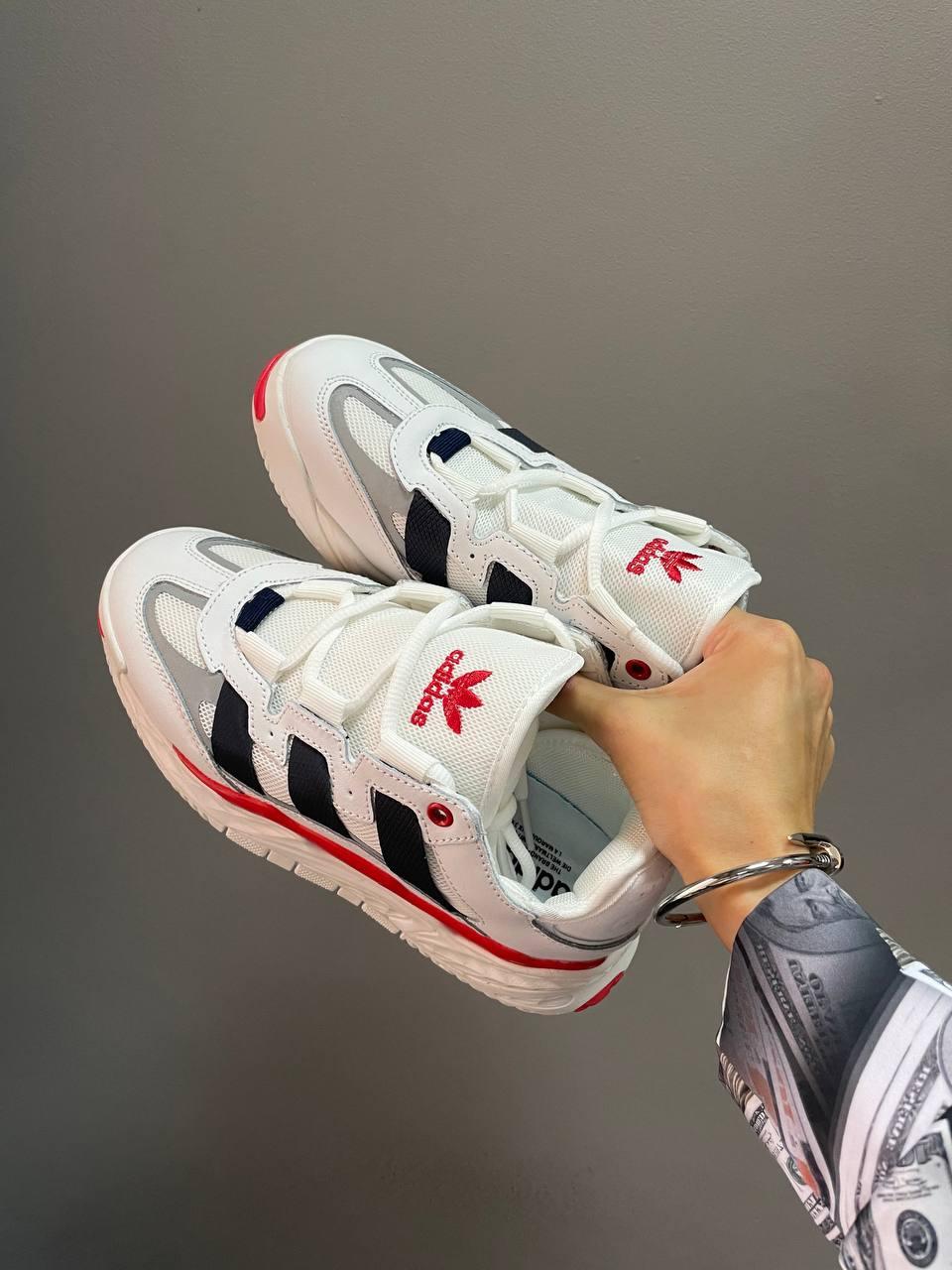 Adidas Niteball White Red Black