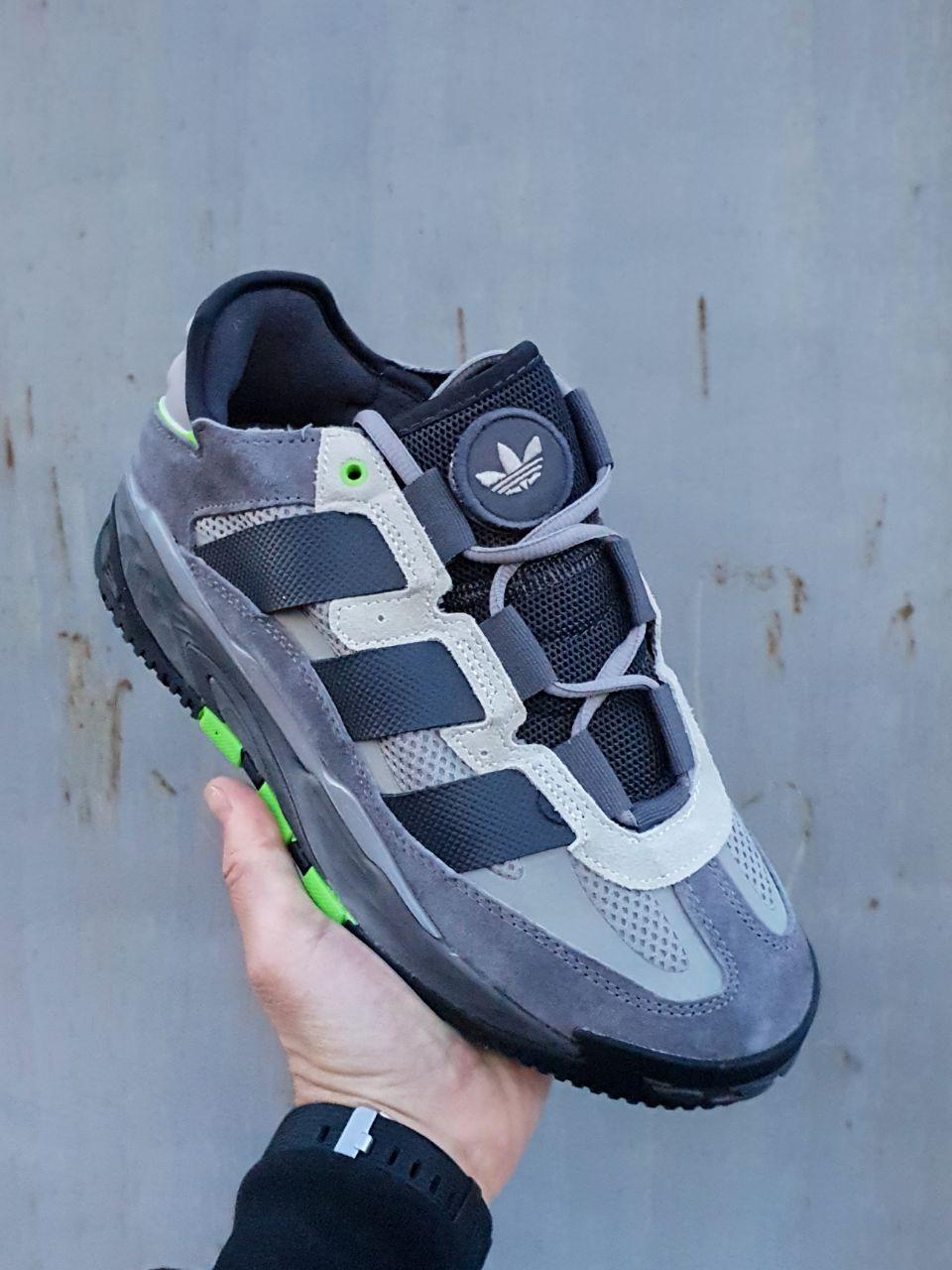 Adidas Niteball Gray Black Lime
