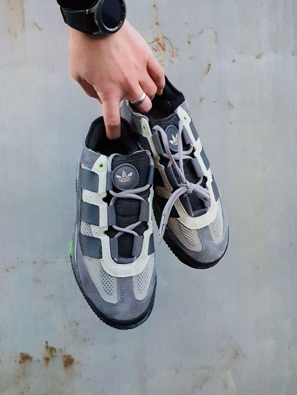 Adidas Niteball Gray Black Lime