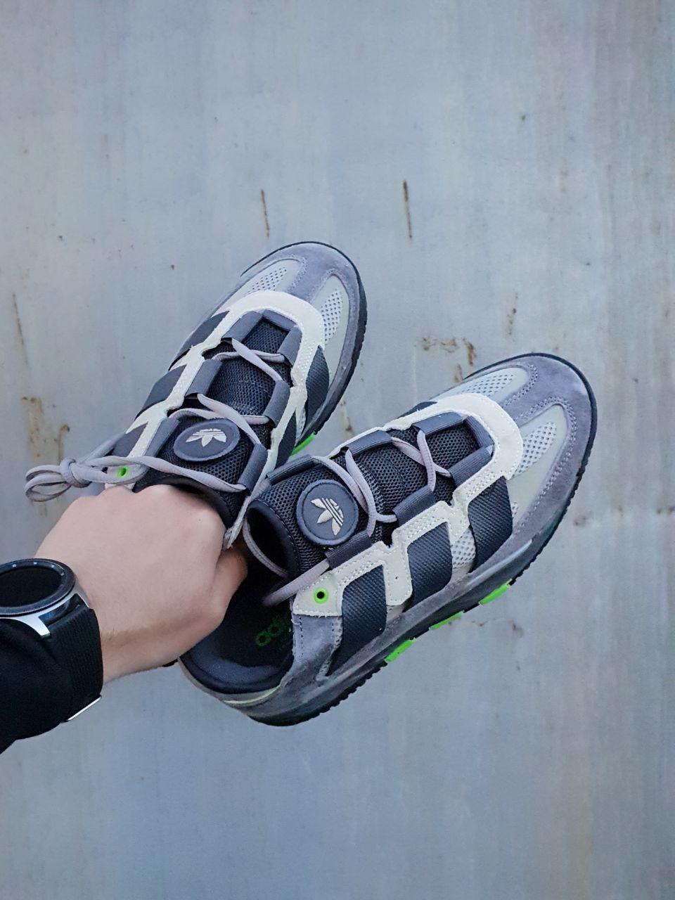 Adidas Niteball Gray Black Lime