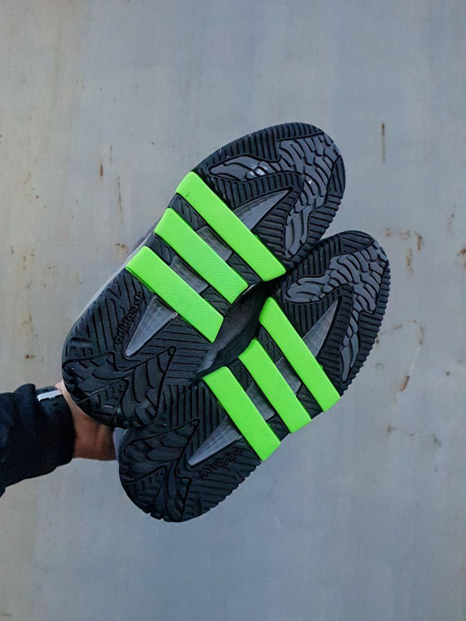 Adidas Niteball Gray Black Lime