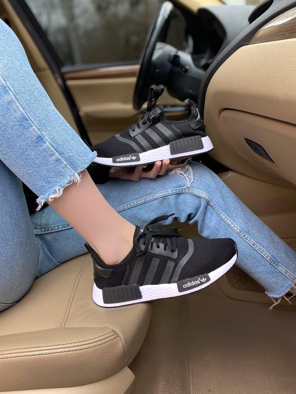 Adidas NMD Black White Reflective