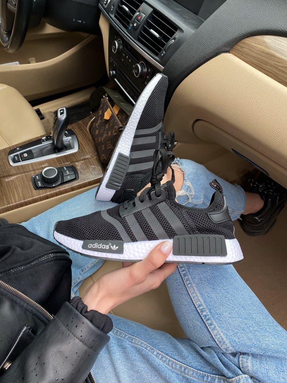 Adidas NMD Black White Reflective