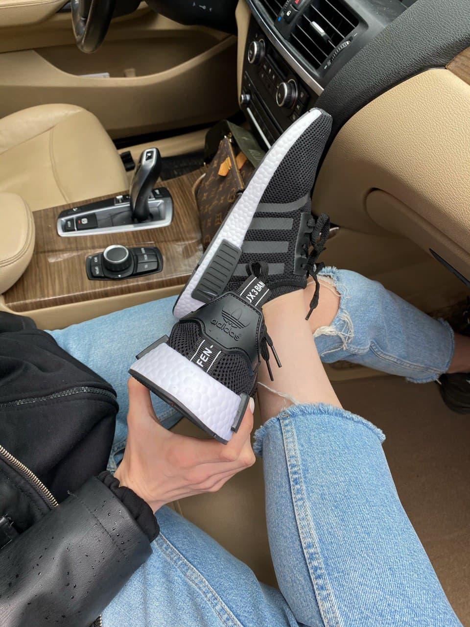 Adidas NMD Black White Reflective