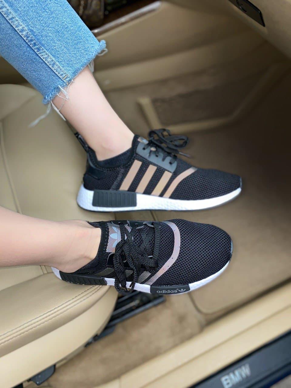 Adidas NMD Black White Reflective