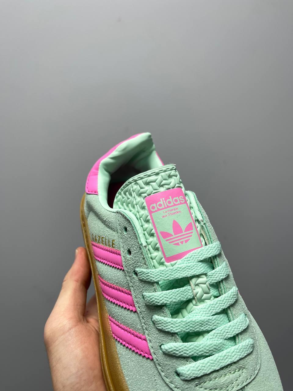Adidas Gazelle Bold Pulse Mint Pink