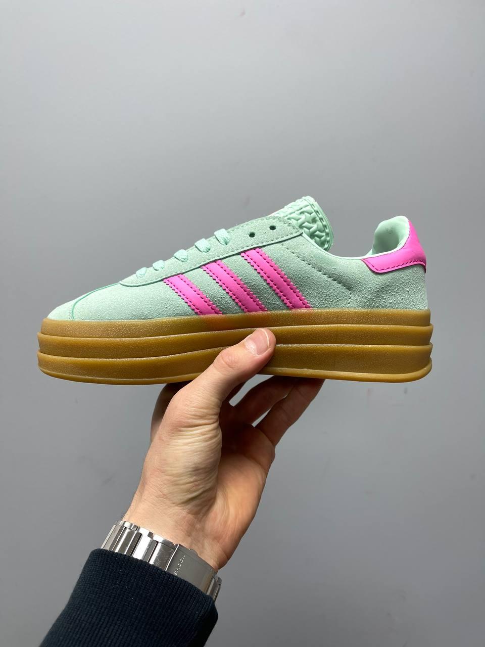 Adidas Gazelle Bold Pulse Mint Pink