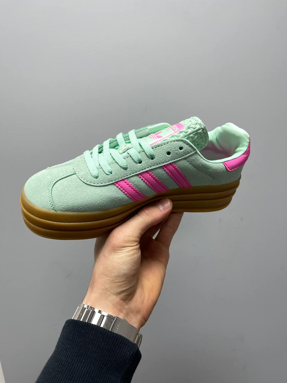 Adidas Gazelle Bold Pulse Mint Pink