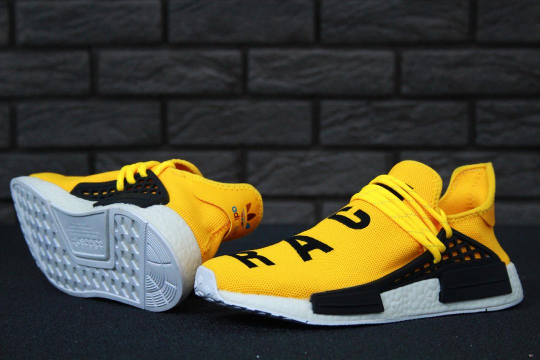 Adidas NMD Human Race Yellow White