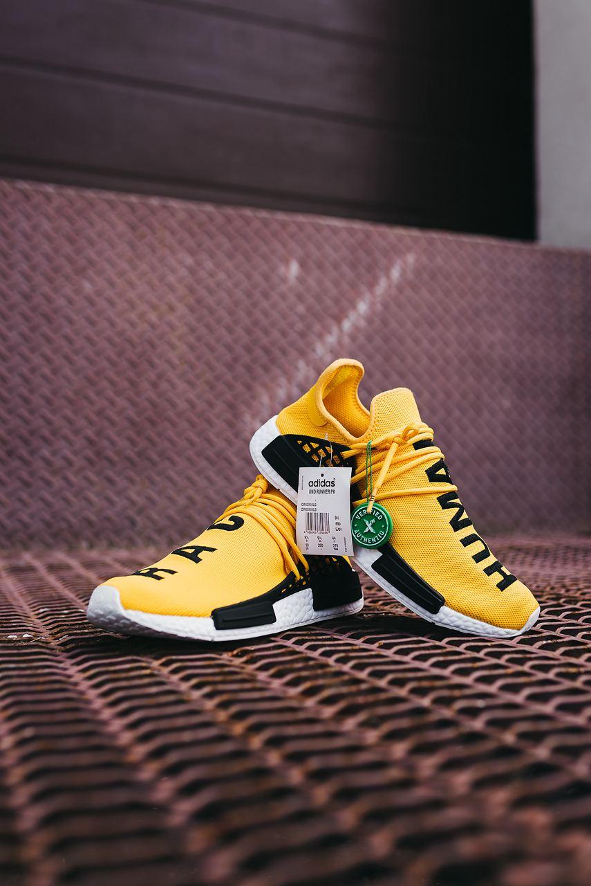 Adidas NMD Human Race Yellow White
