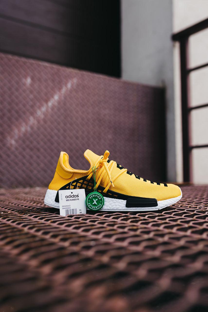 Adidas NMD Human Race Yellow White