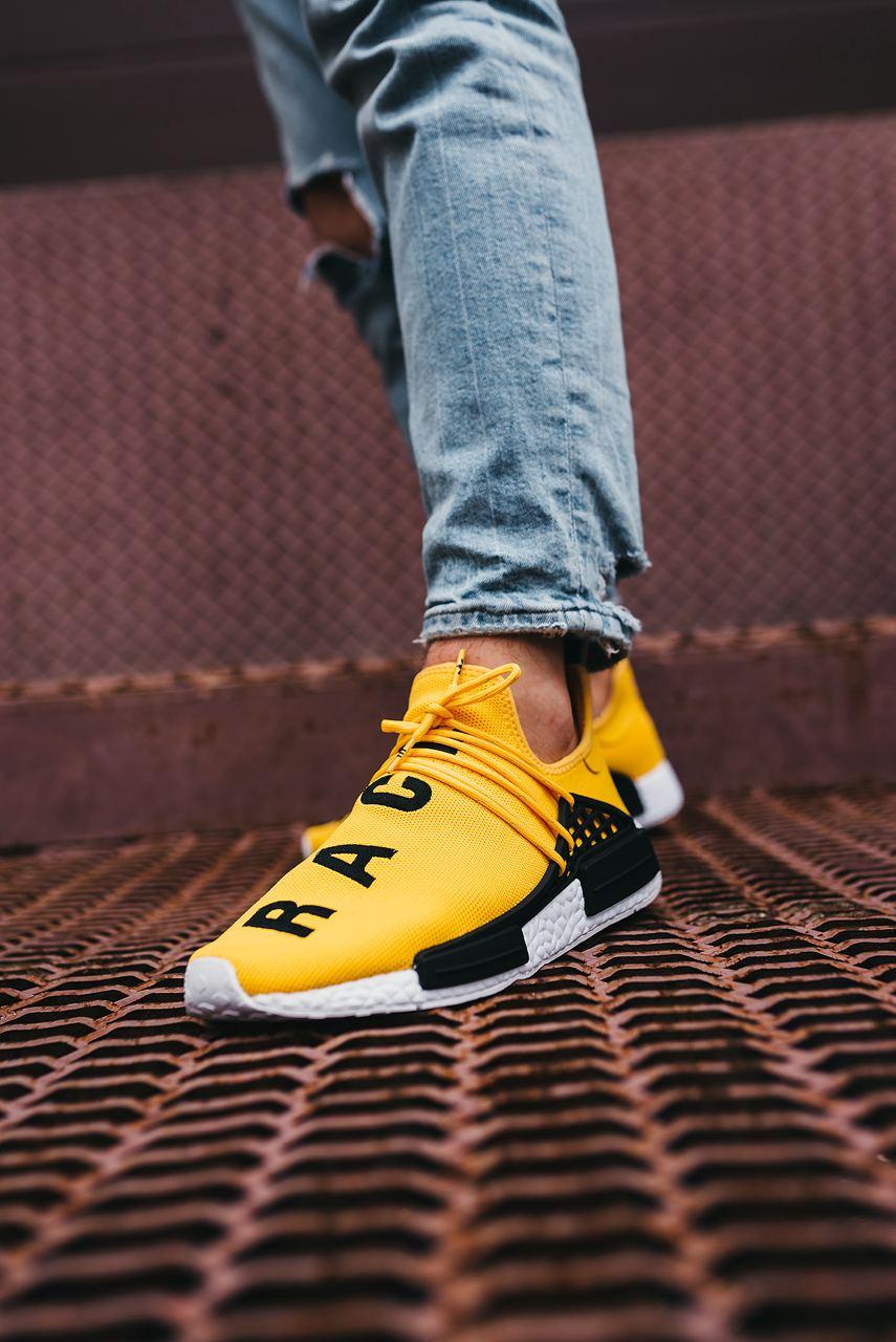 Adidas NMD Human Race Yellow White