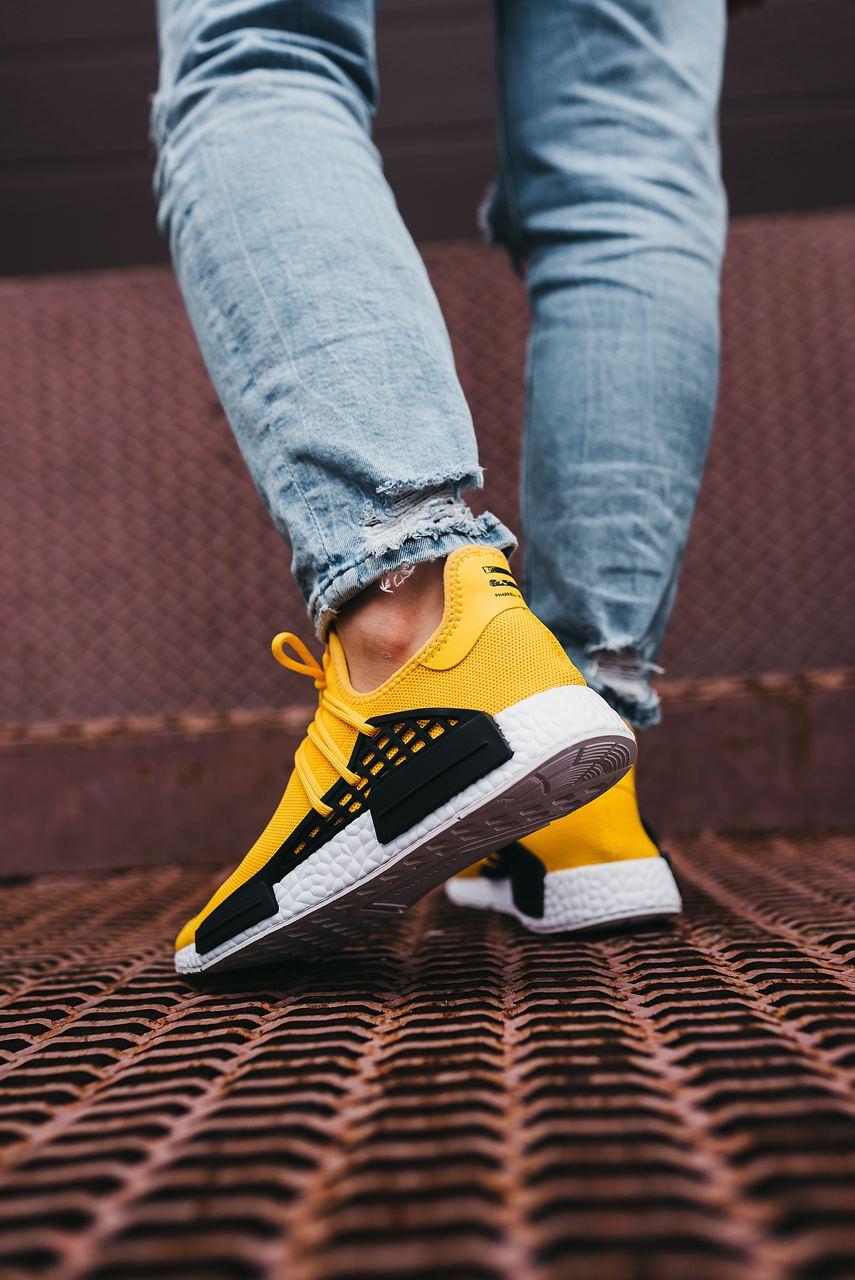 Adidas NMD Human Race Yellow White