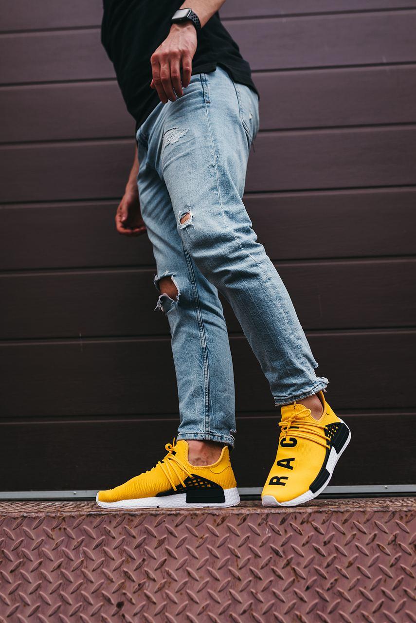 Adidas NMD Human Race Yellow White