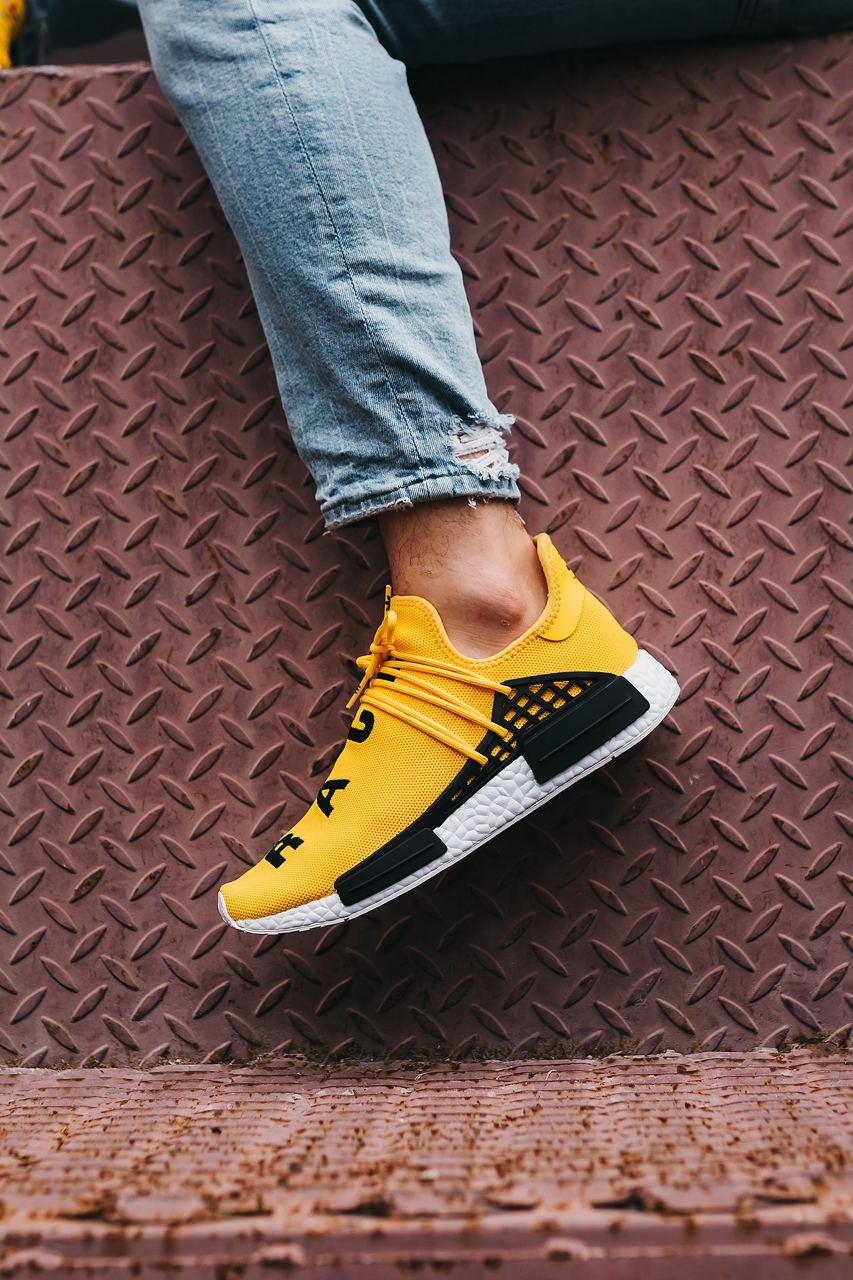 Adidas NMD Human Race Yellow White