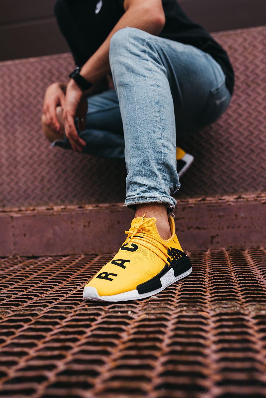 Adidas NMD Human Race Yellow White