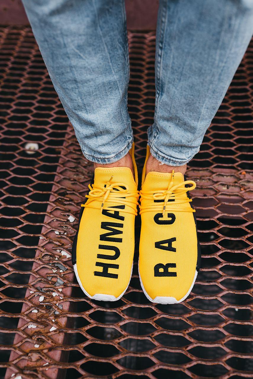 Adidas NMD Human Race Yellow White