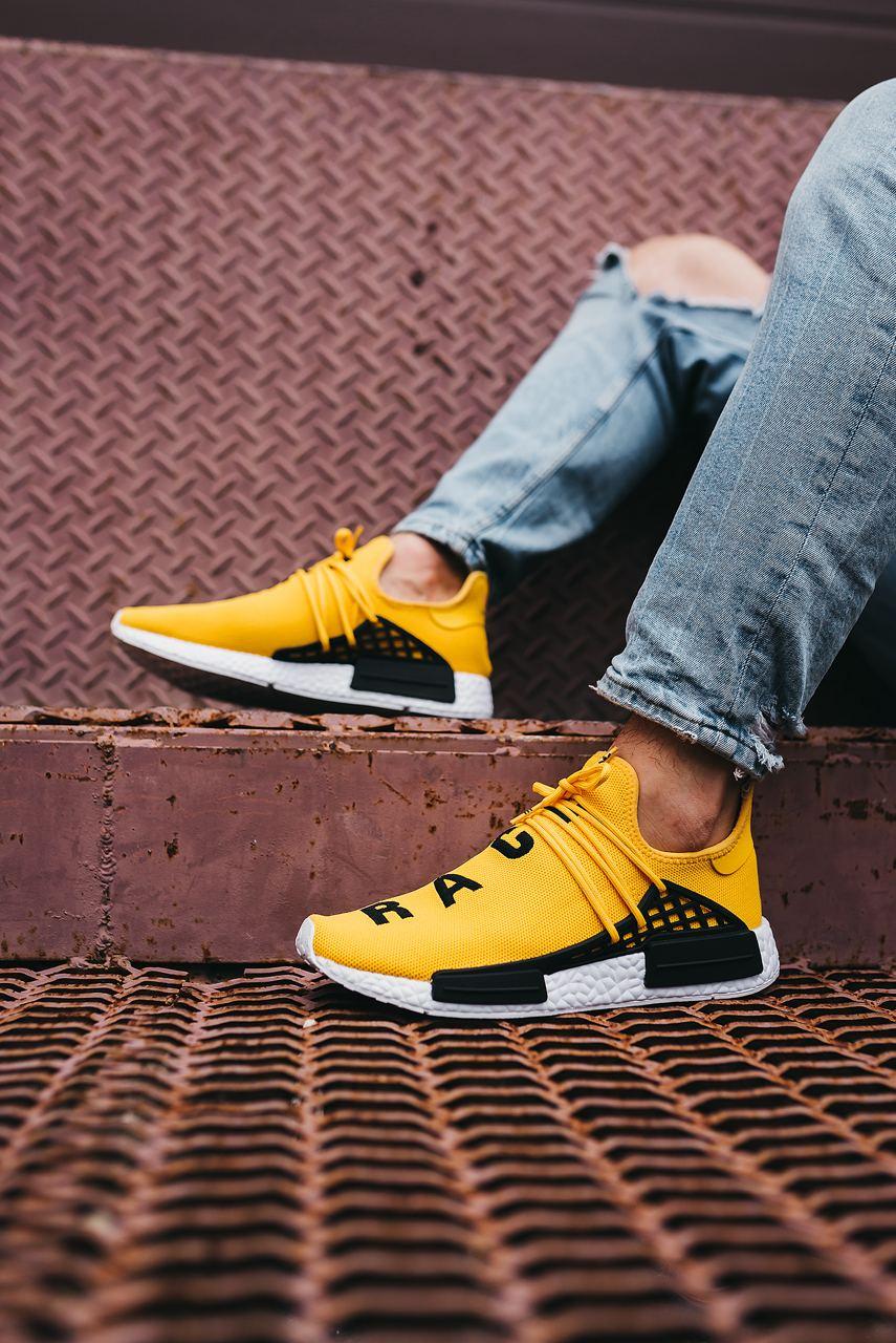 Adidas NMD Human Race Yellow White