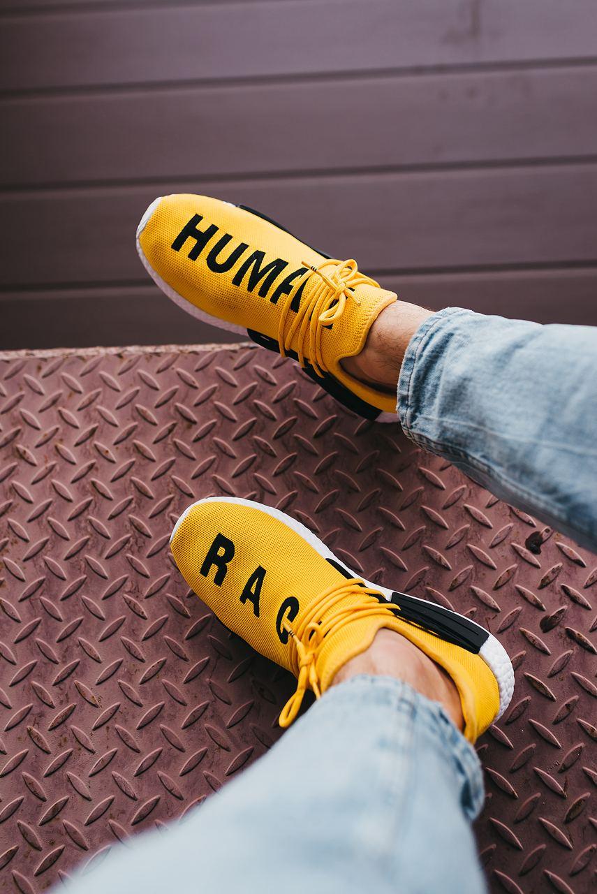 Adidas NMD Human Race Yellow White