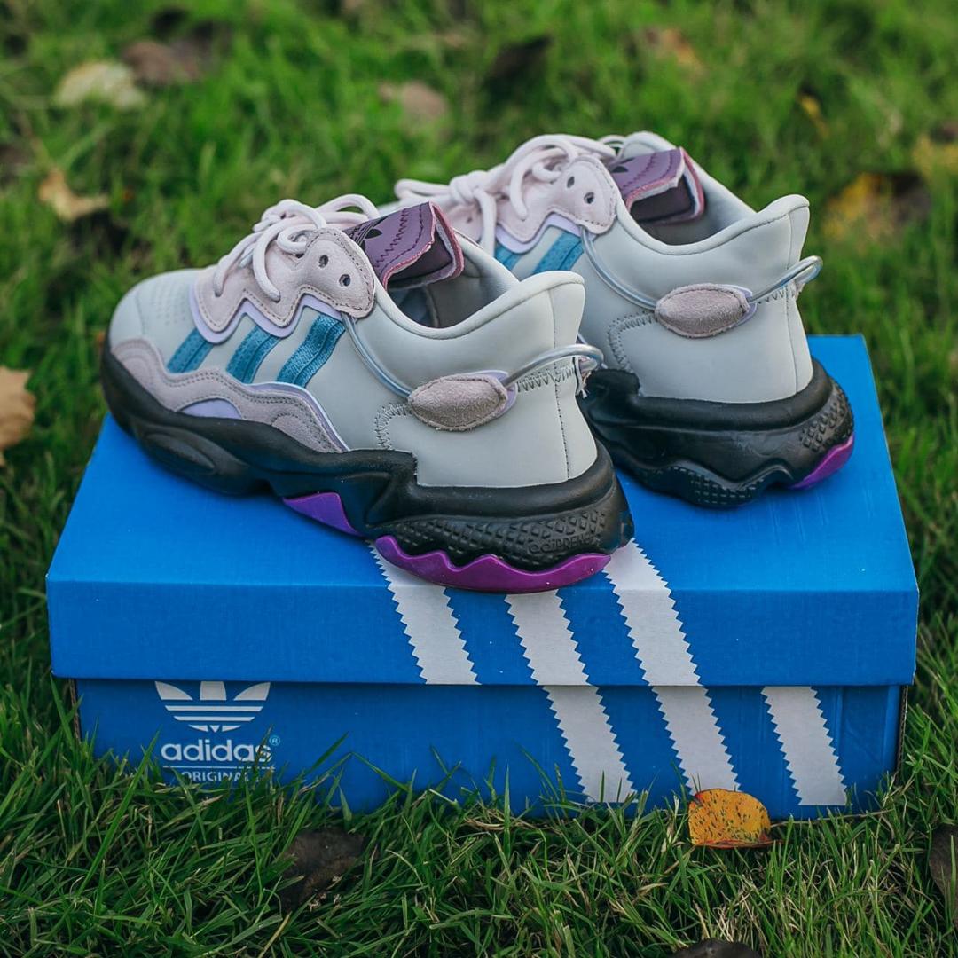 Adidas Ozweego Adiprene White Black Violet