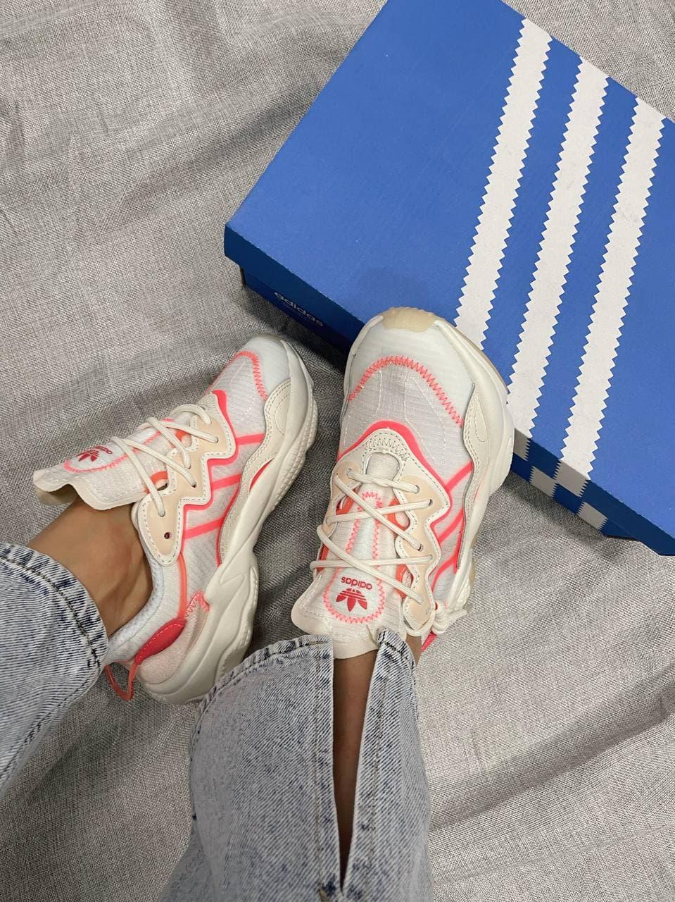 Adidas Ozweego Adiprene Pride White Pink