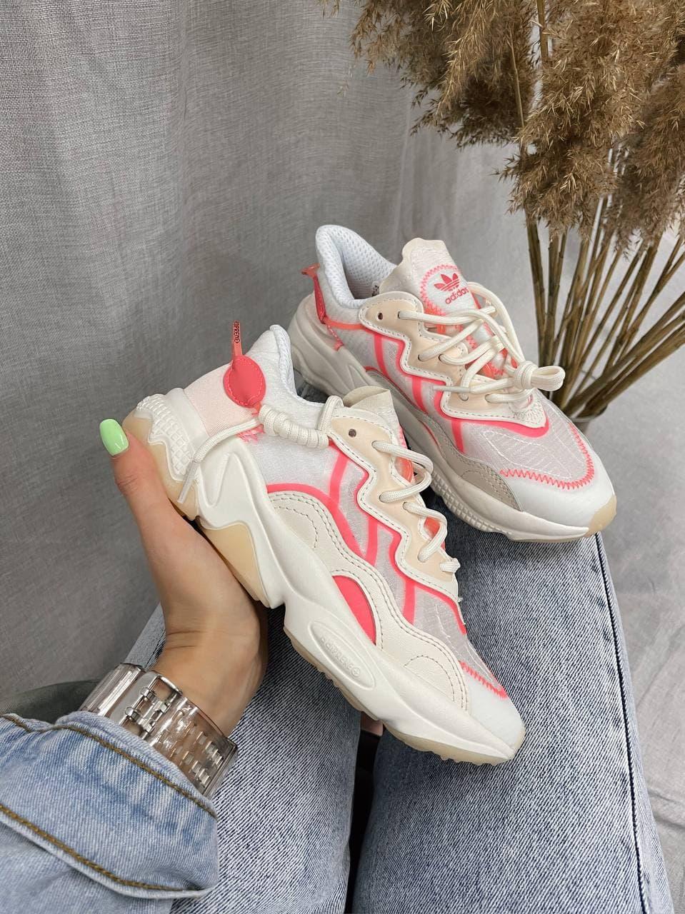 Adidas Ozweego Adiprene Pride White Pink
