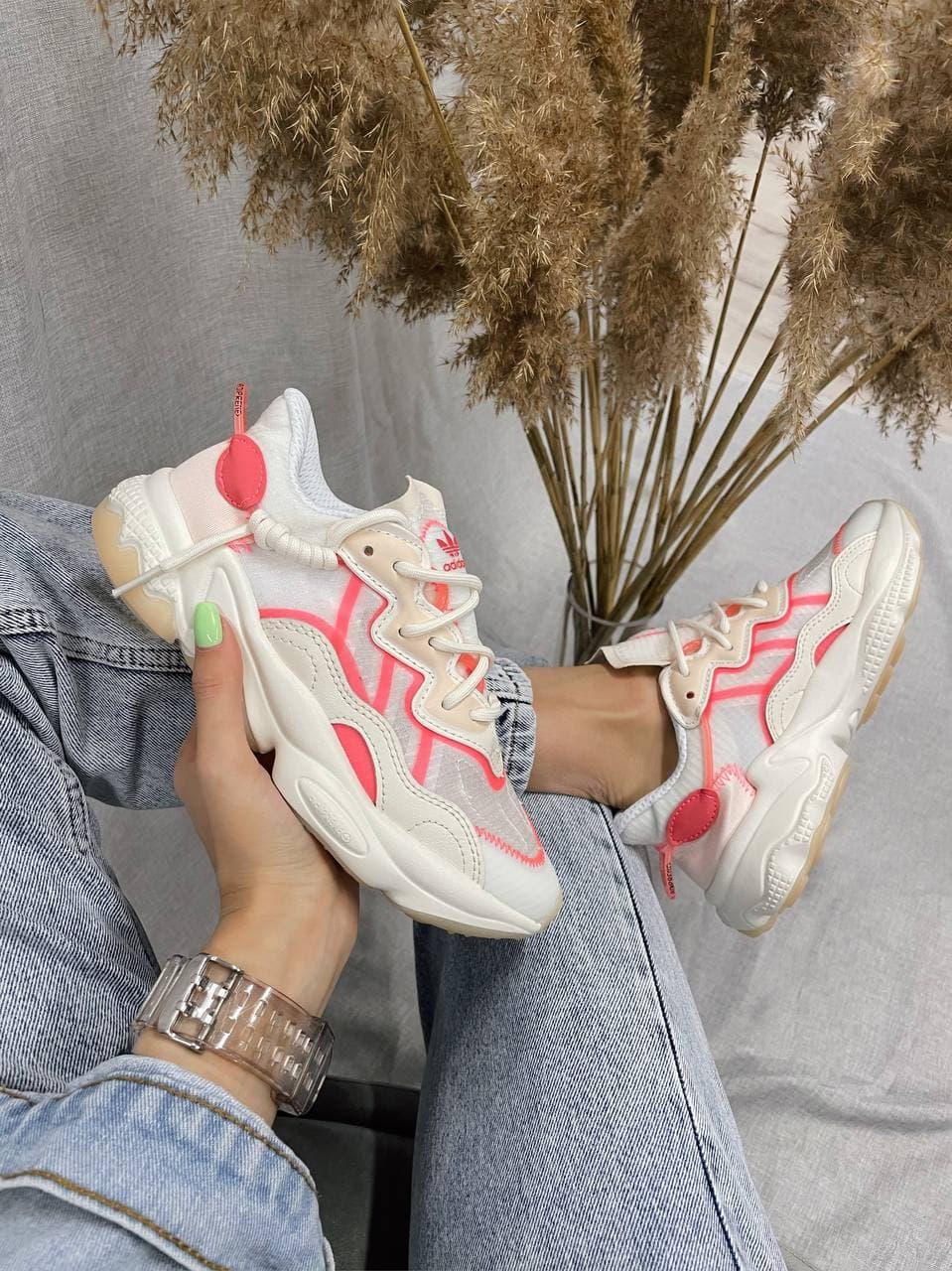 Adidas Ozweego Adiprene Pride White Pink