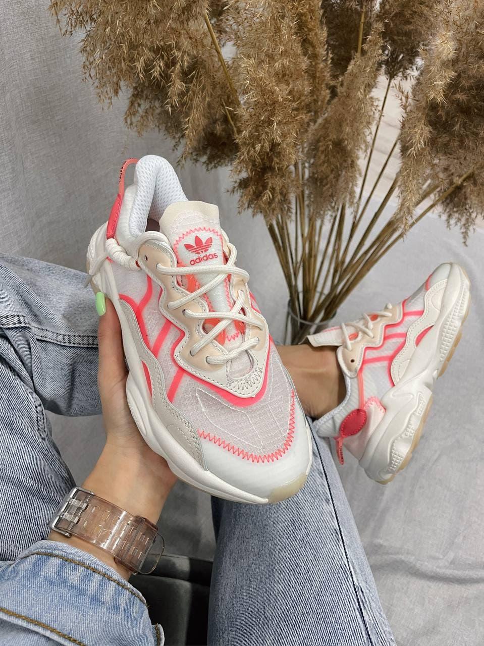 Adidas Ozweego Adiprene Pride White Pink