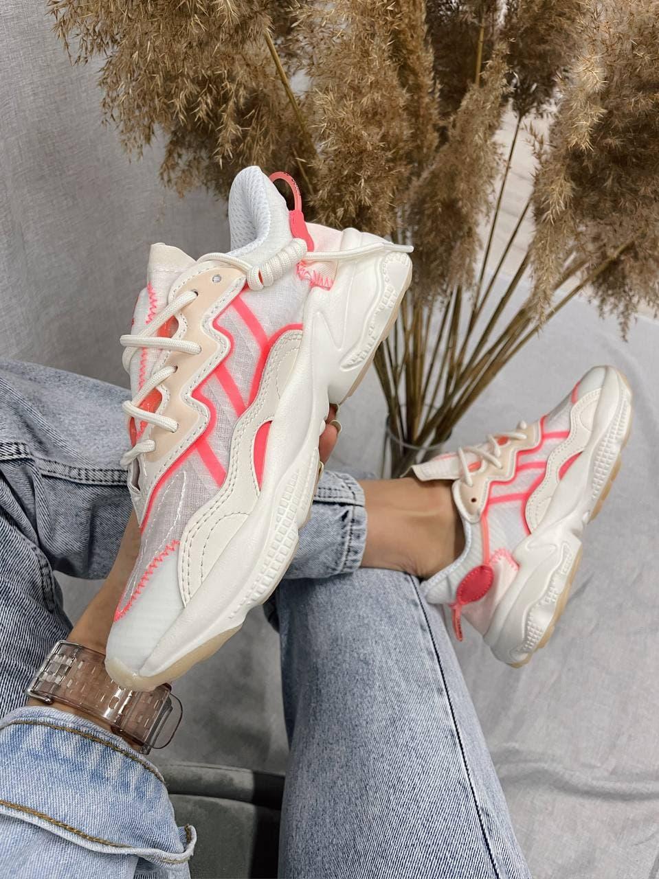Adidas Ozweego Adiprene Pride White Pink
