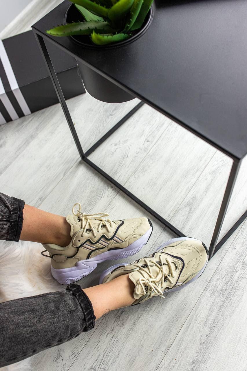 Adidas Ozweego Adiprene Pride Dark Beige Grey 2